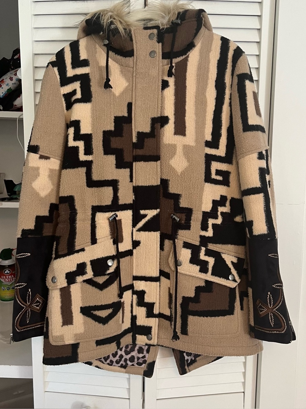 Tasha Polizzi western jacket coat Sz Med